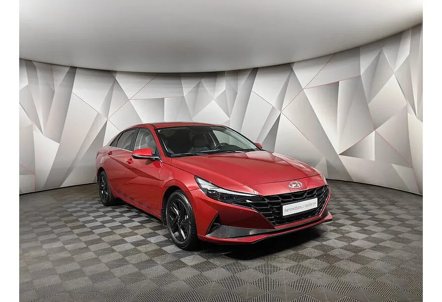 Hyundai Elantra 1.6 AT (128 л.с.) Elegance Красный в АВИЛОН. Слайд №5