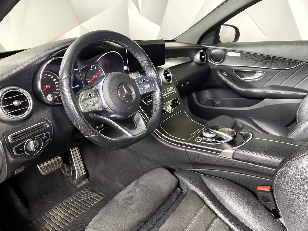 Mercedes-Benz C-Класс C 200 4Matic 9G-Tronic (184 л.с.) Sport Черный в АВИЛОН. Слайд №19