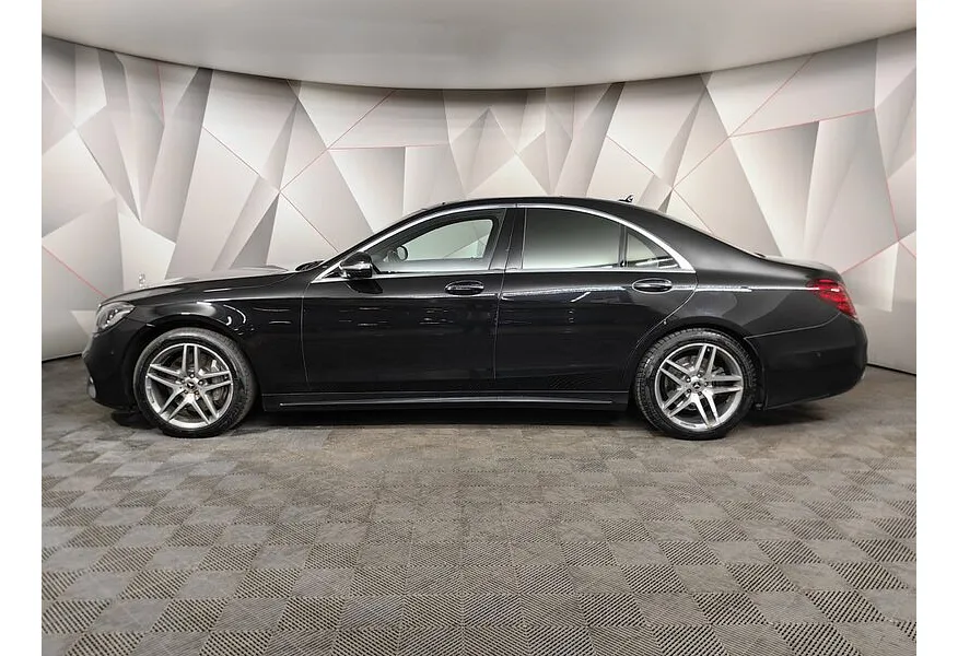 Mercedes-Benz S-Класс S 350 d 9G-Tronic 4Matic длинная база (249 л.с.) Черный в АВИЛОН. Слайд №5