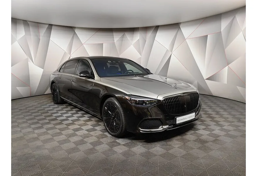 Mercedes-Benz S-Класс Maybach S 580 9G-Tronic 4Matic (503 л.с.) Night Series Черный в АВИЛОН. Слайд №3