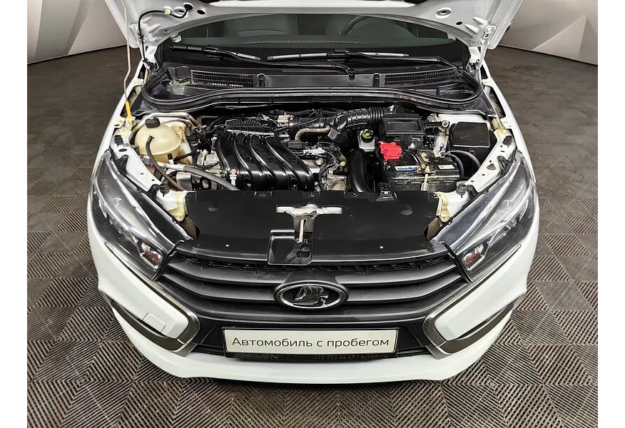 ВАЗ (Lada) Vesta 1.6 CVT (113 л.с.) Белый в АВИЛОН. Слайд №11