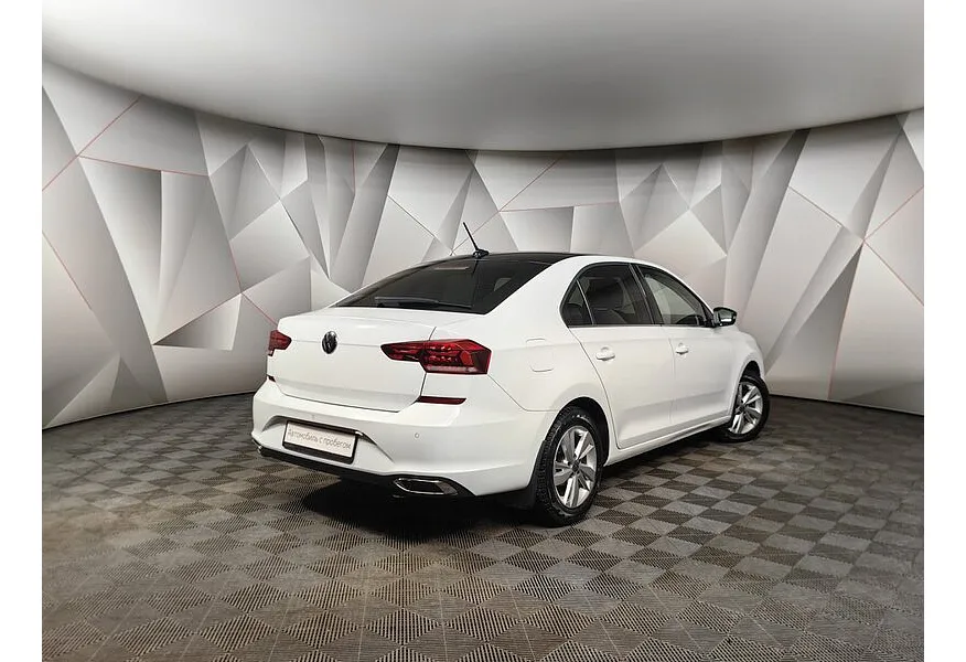 Volkswagen Polo 1.6 MPI AT (110 л.с.) Drive Белый в АВИЛОН. Слайд №2