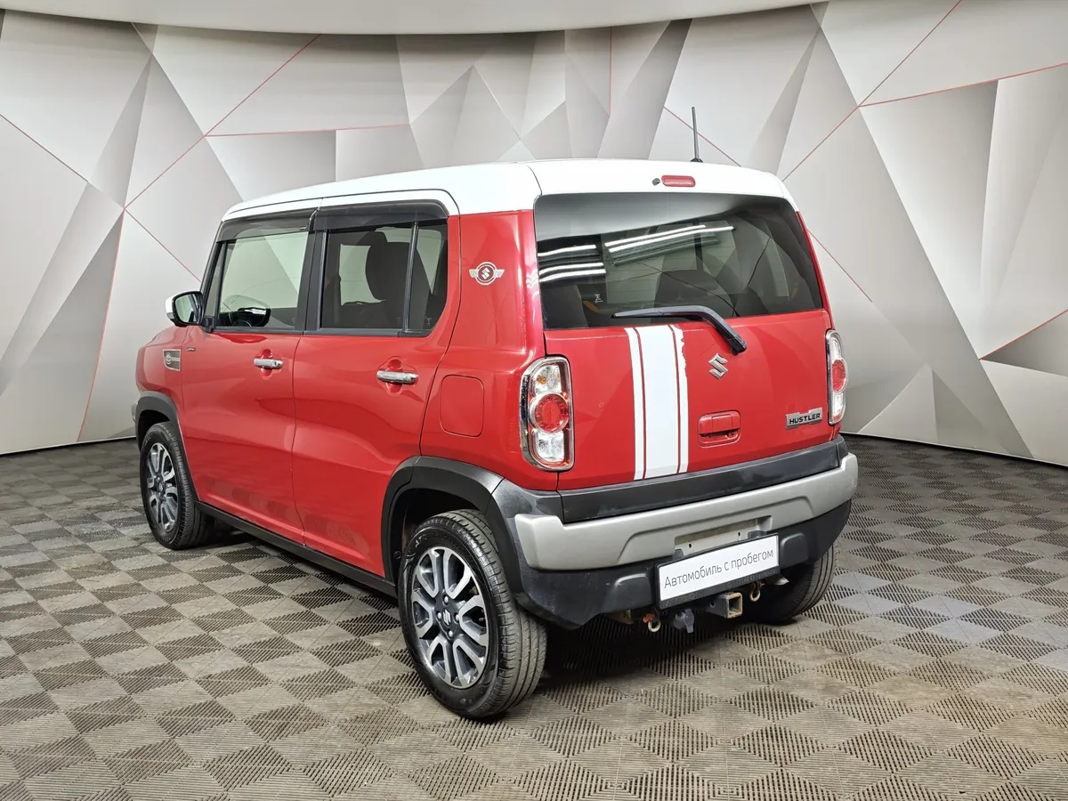 Suzuki Hustler 0.7 CVT FWD (52 л.с.) Красный в АВИЛОН. Слайд №4