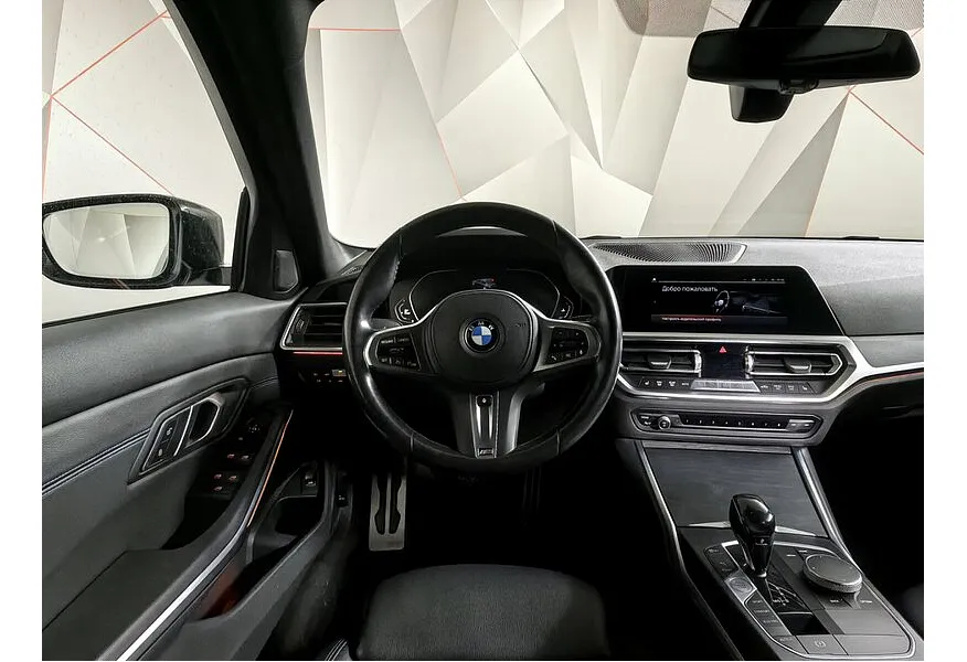BMW 3 серия 320d xDrive (190 л.с.) M Sport Pro Черный в АВИЛОН. Слайд №14