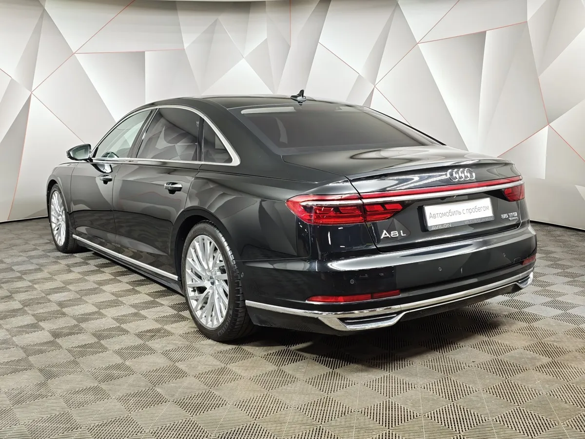 Audi A8 3.0 TFSI L tiptronic quattro (340 л.с.) Черный в АВИЛОН. Слайд №4