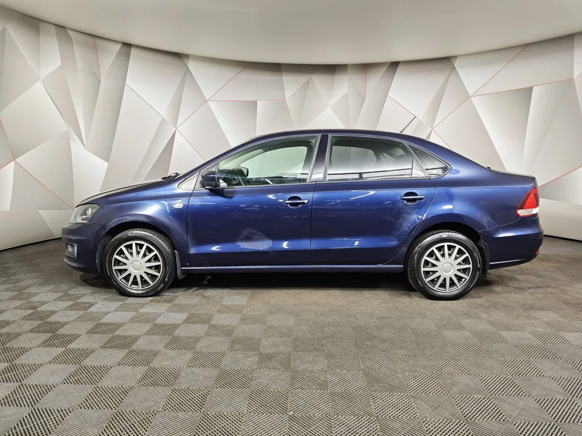 Volkswagen Polo 1.6 MPI AT (110 л.с.) Comfortline Синий в АВИЛОН. Слайд №5