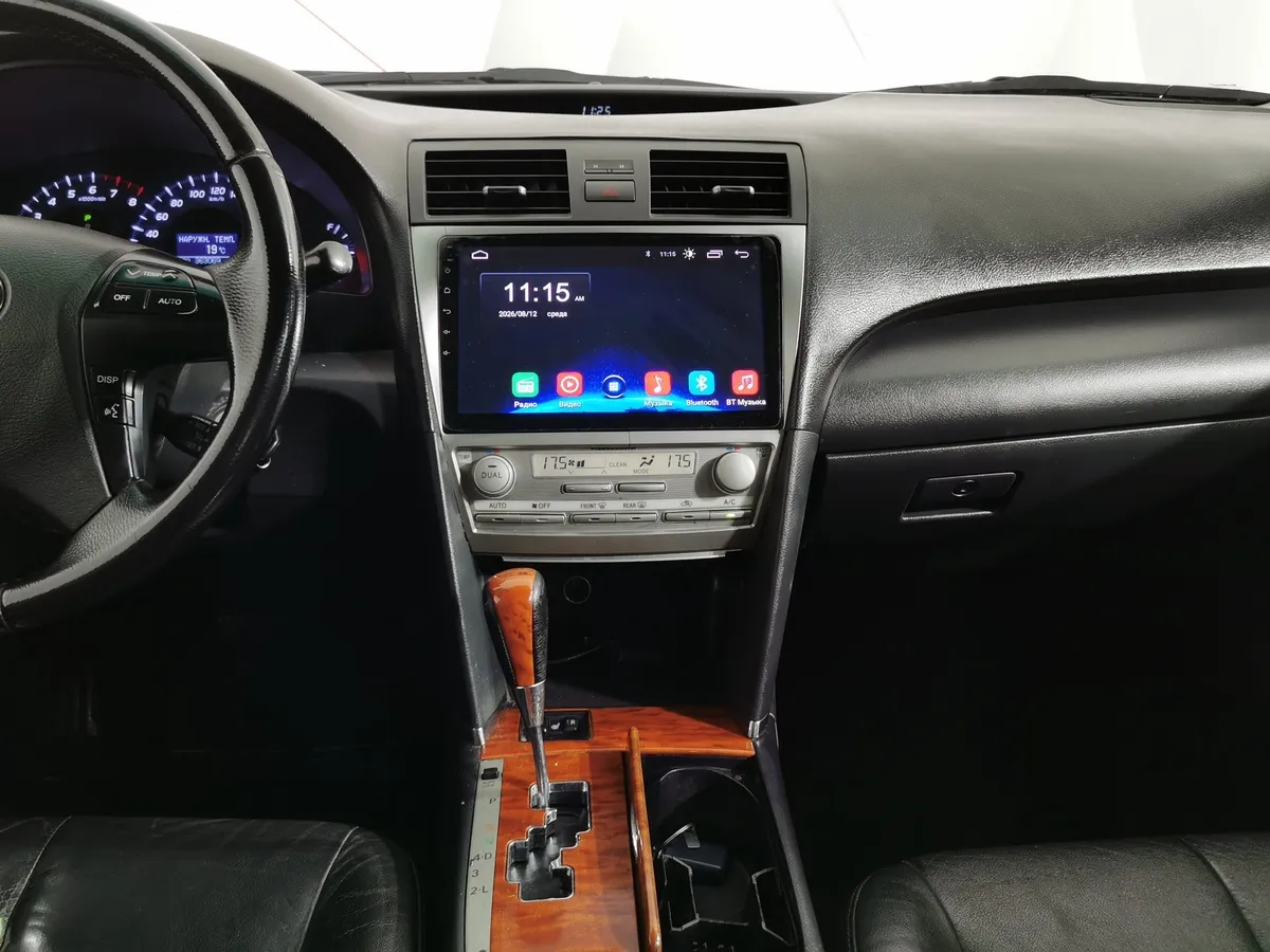 Toyota Camry 2.4 VVT-i AT (167 л.с.) Черный в АВИЛОН. Слайд №14