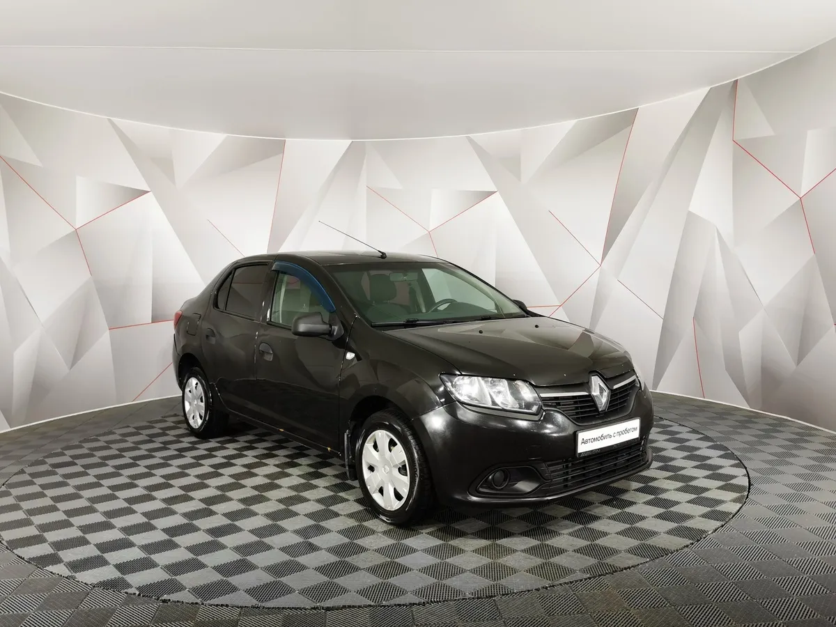 Renault Logan 1.6 MT (82 л.с.) Черный в АВИЛОН. Слайд №3