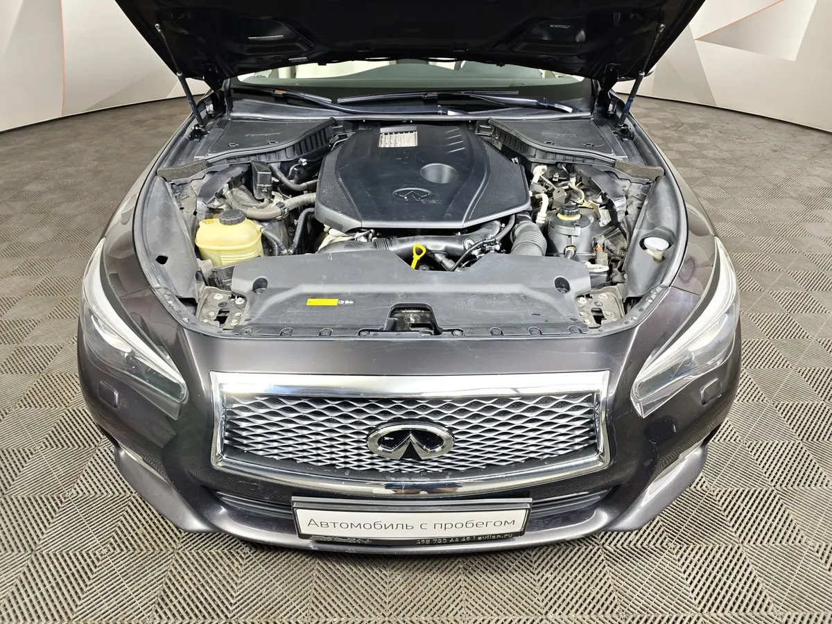 Infiniti Q50 2.0 T AT (211 л.с.) Черный в АВИЛОН. Слайд №11