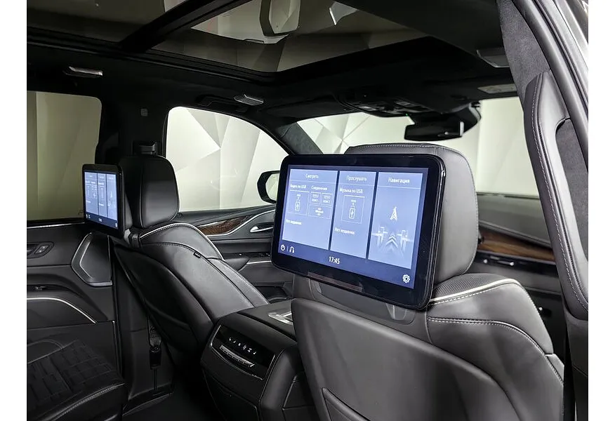 Cadillac Escalade 6.2 AT AWD (420 л.с.) Sport Platinum Черный в АВИЛОН. Слайд №27