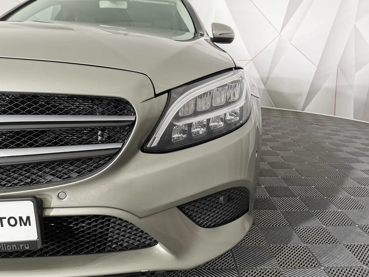 Mercedes-Benz C-Класс C 180 9G-TRONIC (150 л.с.) Avantgarde Серебристый в АВИЛОН. Слайд №10