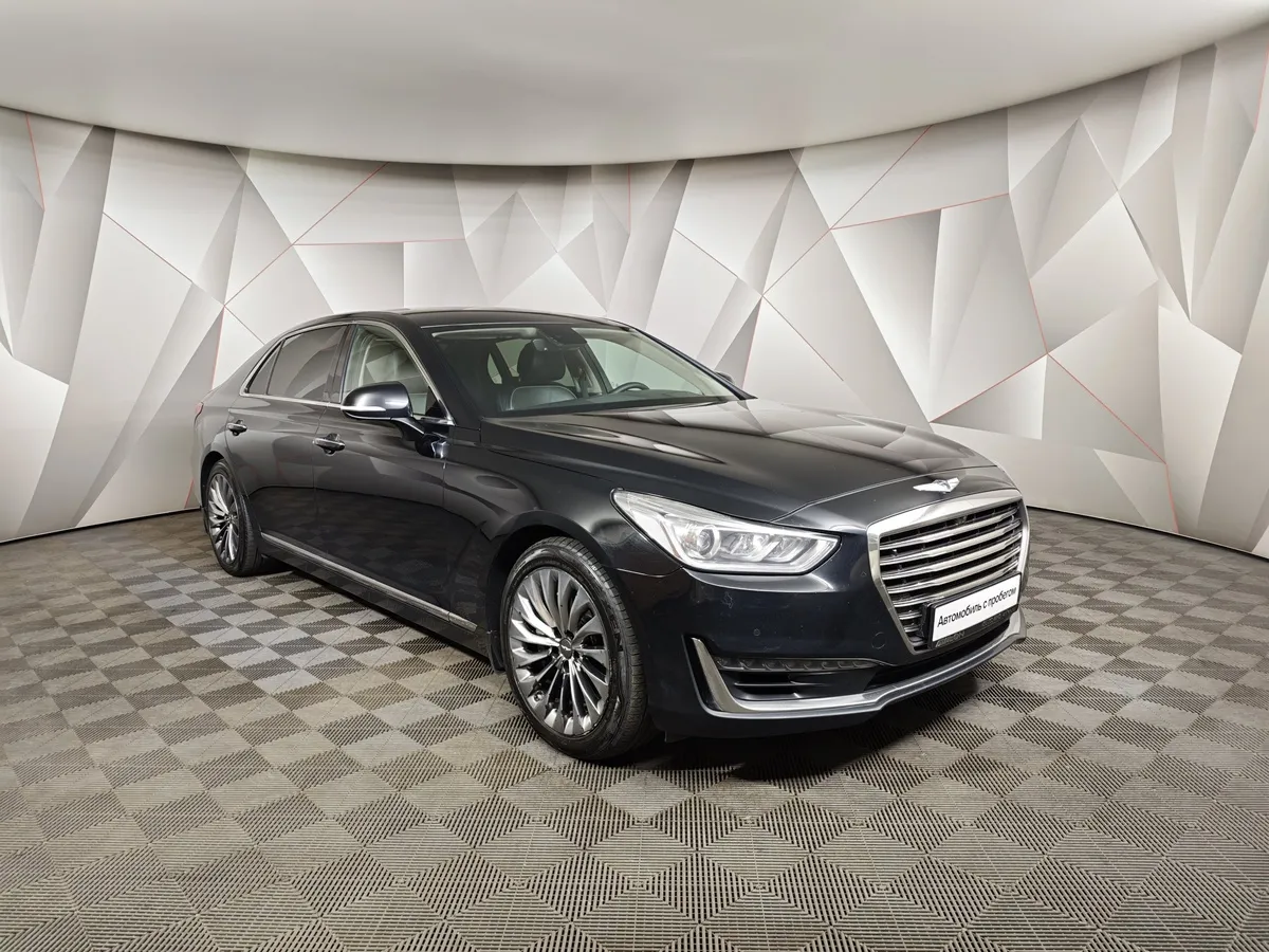 Genesis G90 3.3 T-GDI AT AWD (5 мест) (370 л.с.) Elite Черный в АВИЛОН. Слайд №3