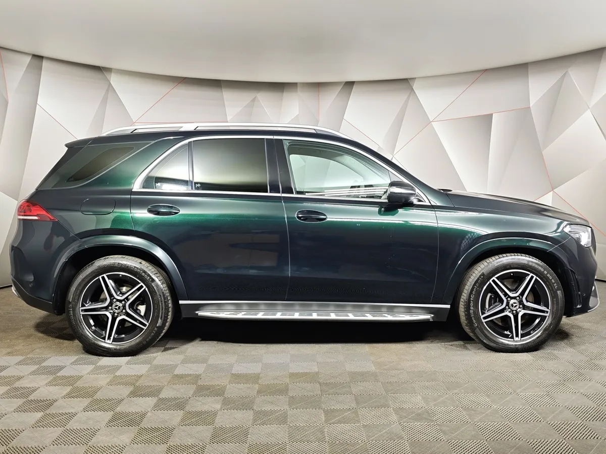 Mercedes-Benz GLE 350 4MATIC 9G-TRONIC (258 л.с.) Зеленый в АВИЛОН. Слайд №6