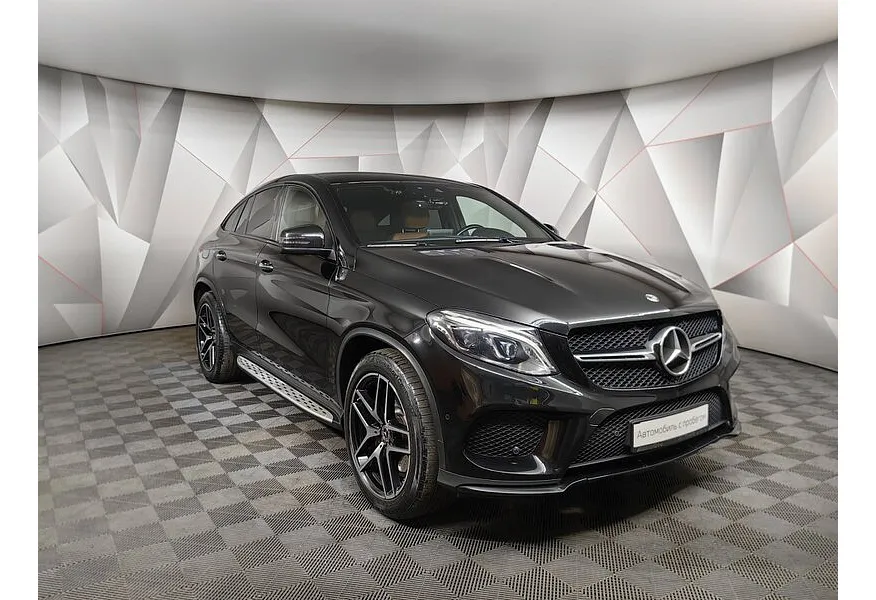 Mercedes-Benz GLE Купе 400 4MATIC 9G-TRONIC (333 л.с.) Особая серия Черный в АВИЛОН. Слайд №3