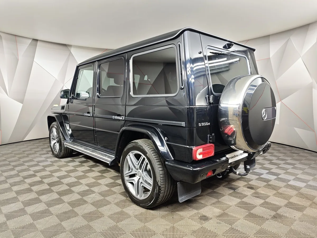 Mercedes-Benz G-Класс G 350 d 7G-Tronic Plus (245 л.с.) Черный в АВИЛОН. Слайд №4