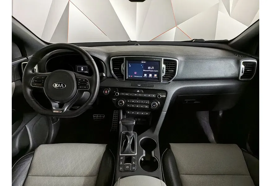 Kia Sportage 1.6 DCT 4WD (177 л.с.) GT Line Белый в АВИЛОН. Слайд №14