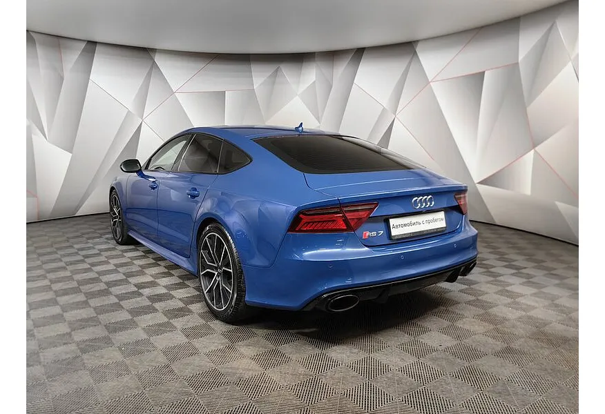 Audi RS 7 4.0 TFSI Tiptronic performance quattro (605 л.с.) Синий в АВИЛОН. Слайд №4