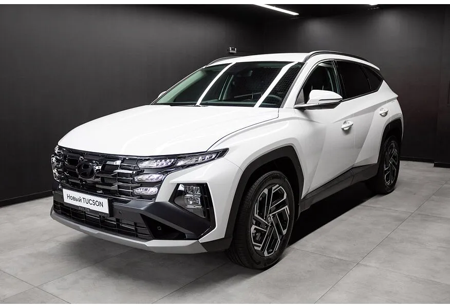 АВИЛОН - Hyundai Tucson G2.0 Smartstream 6AT 4WD (150 л.с.) Prime Белый - slide 9460975