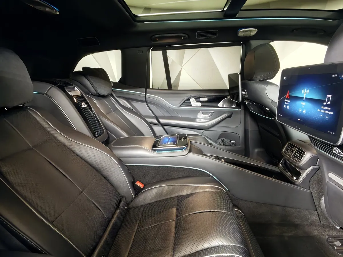 Mercedes-Benz GLS 600 9G-Tronic 4Matic (558 л.с.) Синий в АВИЛОН. Слайд №14