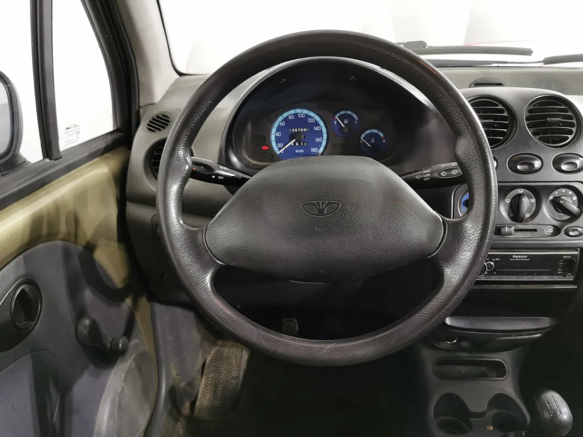 Daewoo Matiz 0.8 MT (52 л.с.) Бежевый в АВИЛОН. Слайд №19