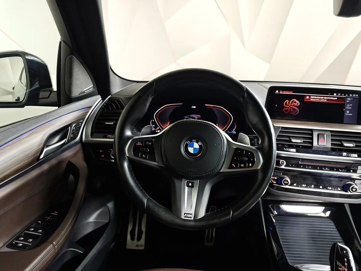 BMW X3 xDrive30d AT (249 л.с.) M Sport Черный в АВИЛОН. Слайд №15