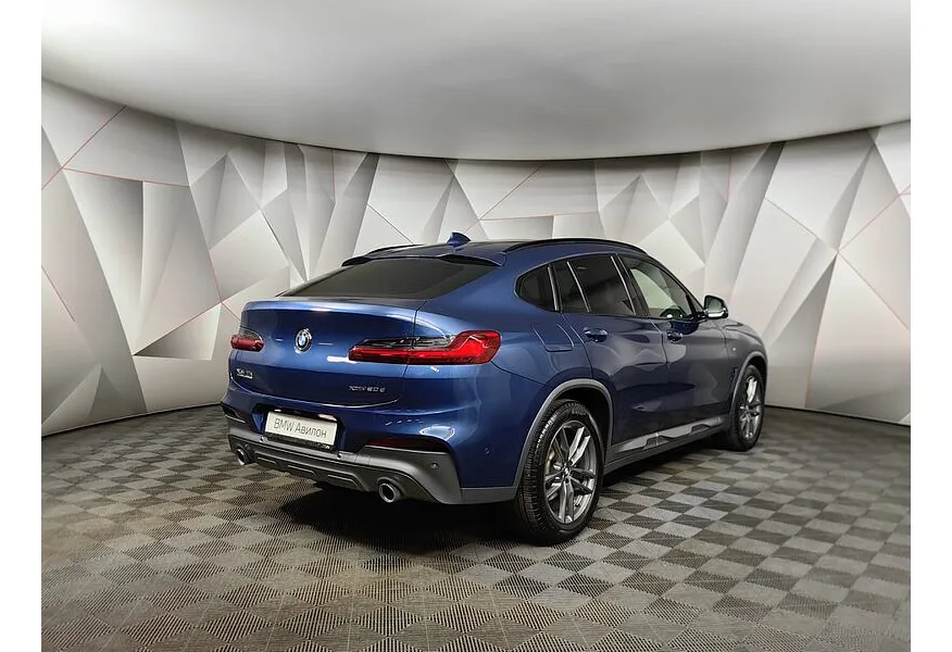 BMW X4 xDrive20d Steptronic (190 л.с.) M Sport Синий в АВИЛОН. Слайд №2