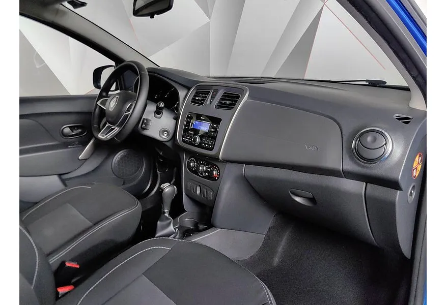 Renault Logan 1.6 AT FWD (102 л.с.) Синий в АВИЛОН. Слайд №13