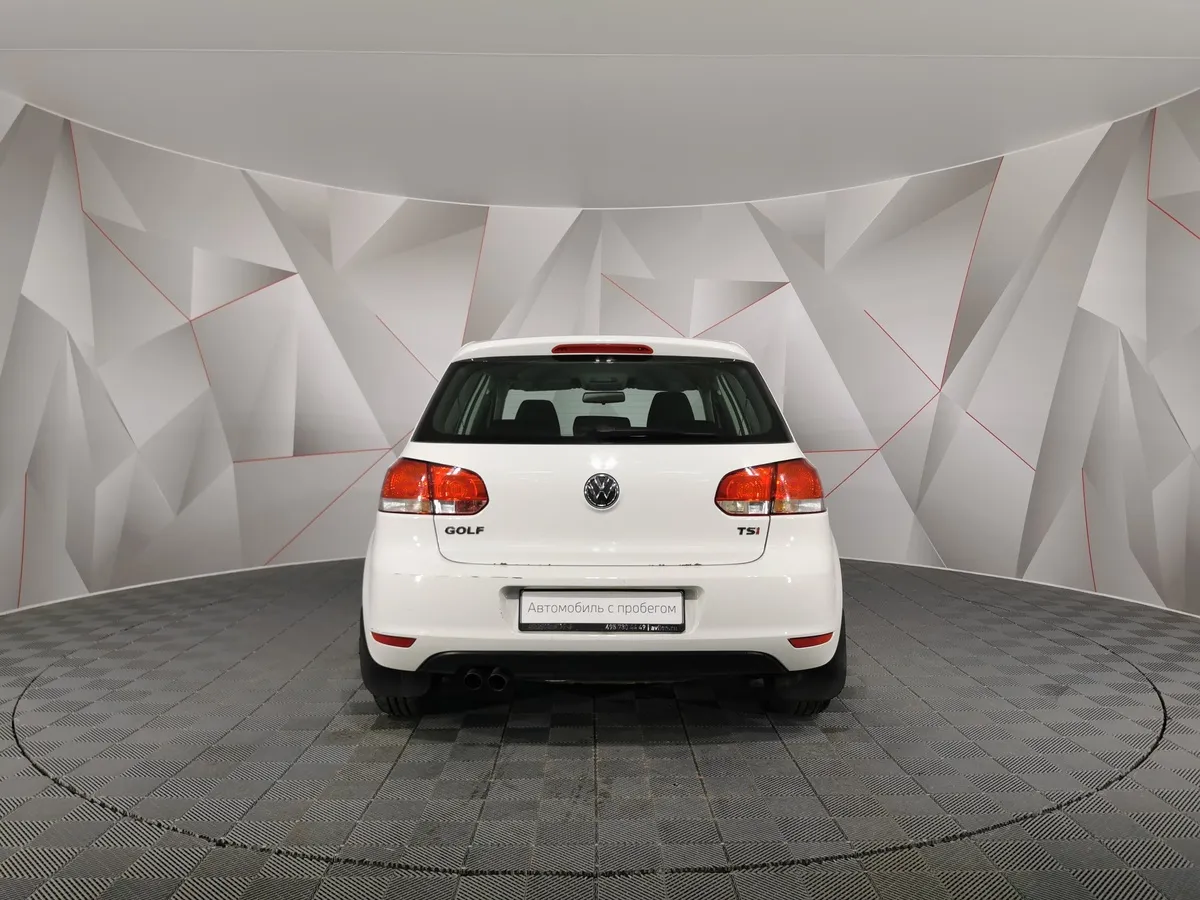 Volkswagen Golf 1.4 TSI DSG (122 л.с.) Trendline Белый в АВИЛОН. Слайд №8