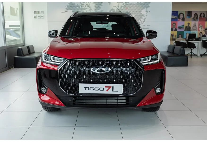 АВИЛОН - Chery Tiggo 7L 1.6T DCT 4WD (150 л.с.) Prime (2 цвета) Красный - slide 4
