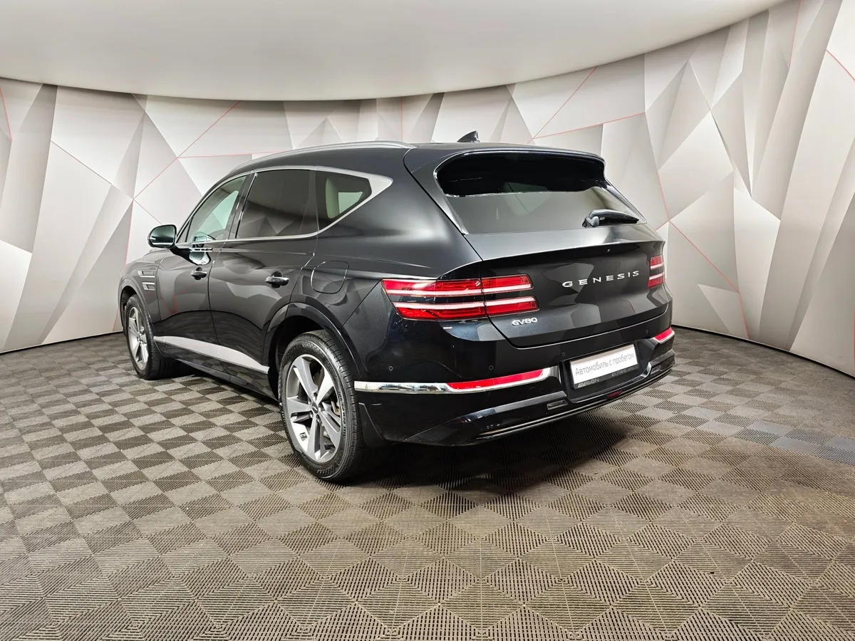 Genesis GV80 3.0D VGT 8AT 4WD (249 л.с.) Luxury + Advanced Smart Sense Черный в АВИЛОН. Слайд №4