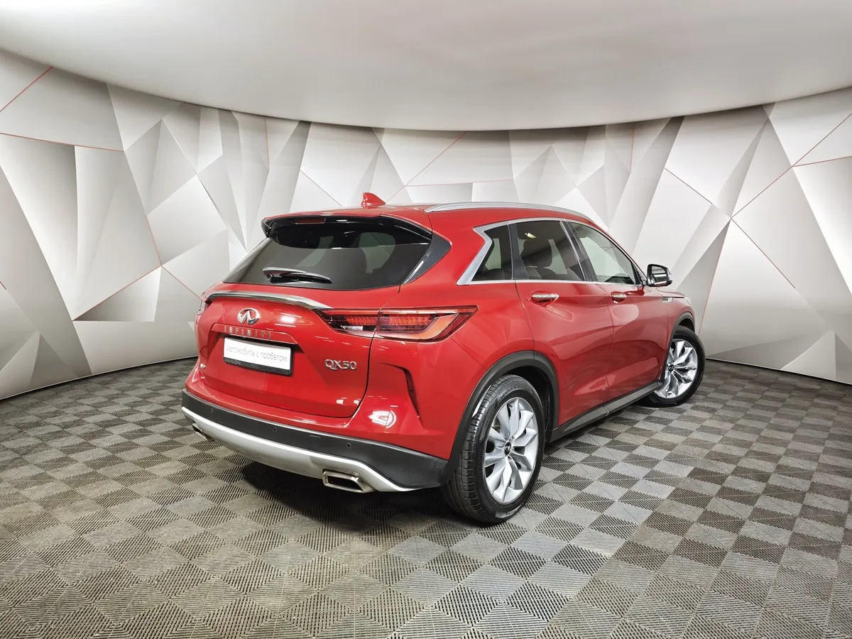 Infiniti QX50 2.0 VC-T CVT AWD (249 л.с.) Красный в АВИЛОН. Слайд №2