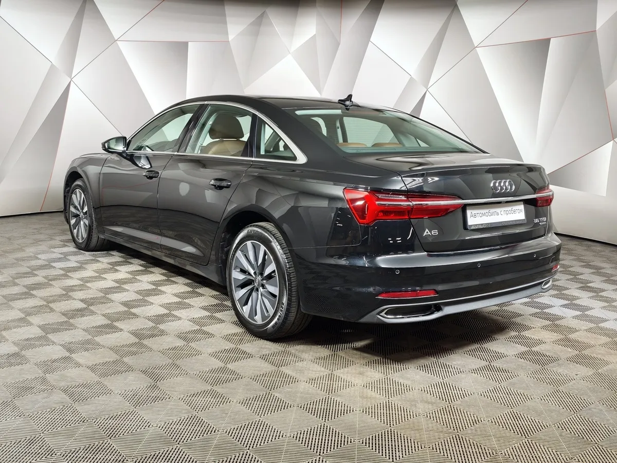 Audi A6 55 TFSI S tronic quattro (340 л.с.) Sport Черный в АВИЛОН. Слайд №4