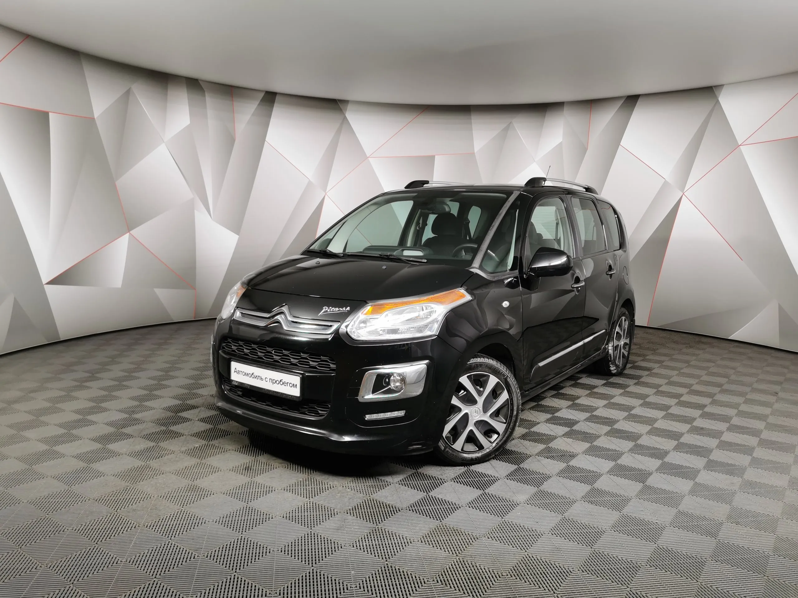 Citroen C3 Picasso 1.6 AMT (115 л.с.) Exclusive Черный в Москве №  ТИ-UY39716. Купить Citroen C3 Picasso I Робот Бензиновый с пробегом 162789  км. Цена 678000