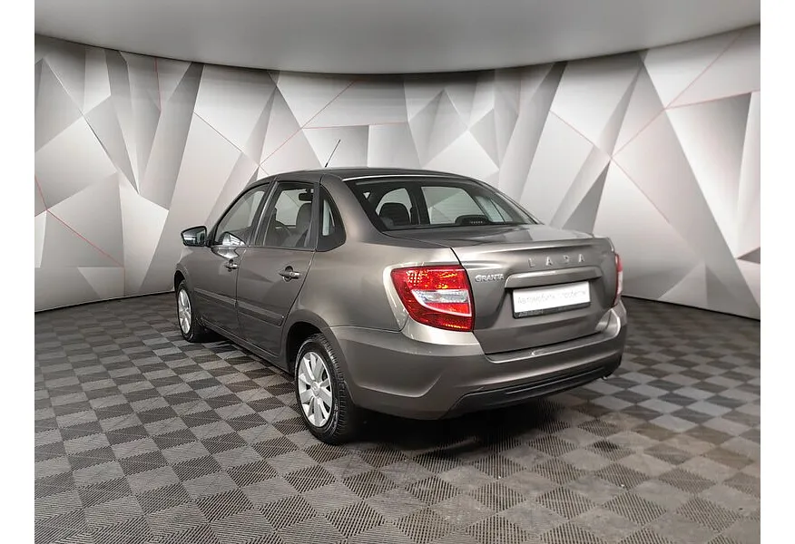 ВАЗ (Lada) Granta 1.6 AT 16кл (98 л.с.) Коричневый в АВИЛОН. Слайд №7