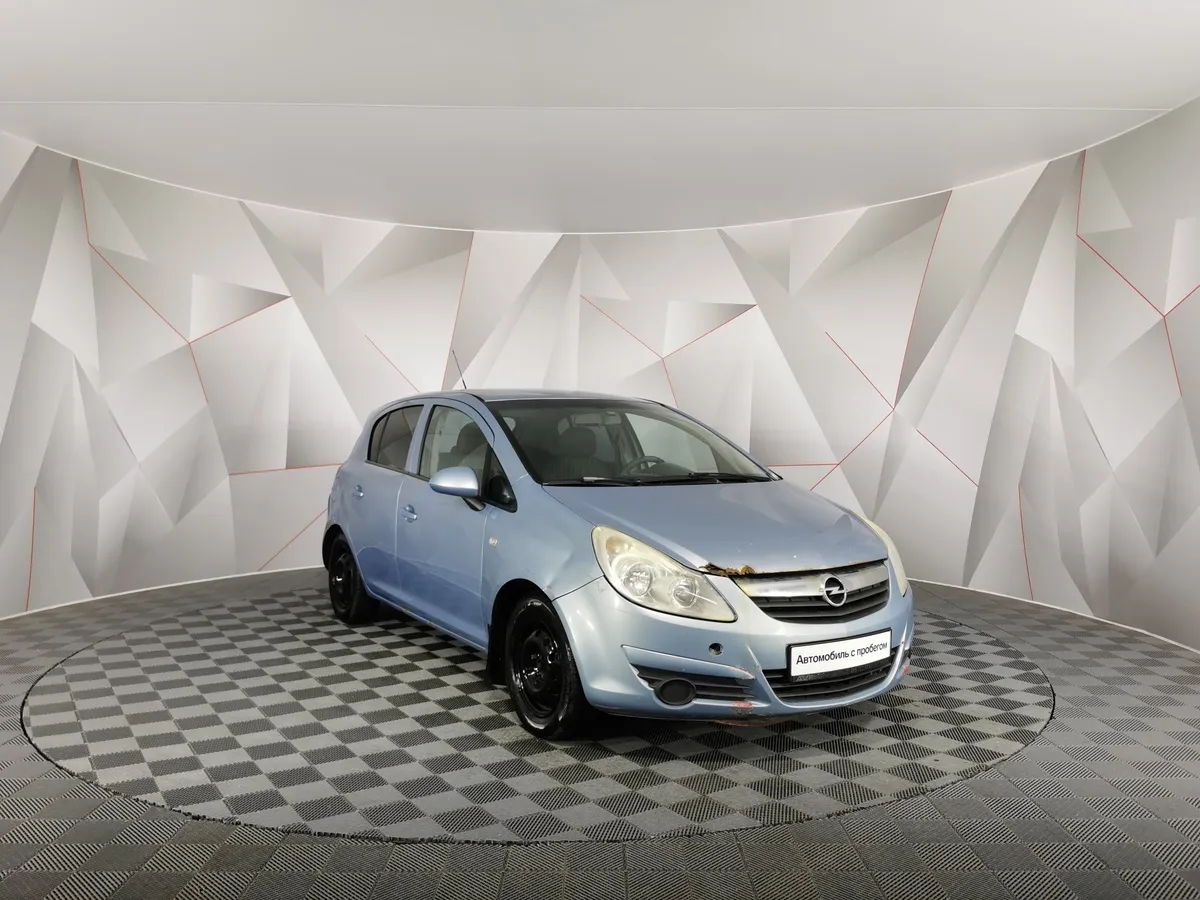 Opel Corsa 1.2 Easytronic (80 л.с.) Голубой в АВИЛОН. Слайд №3