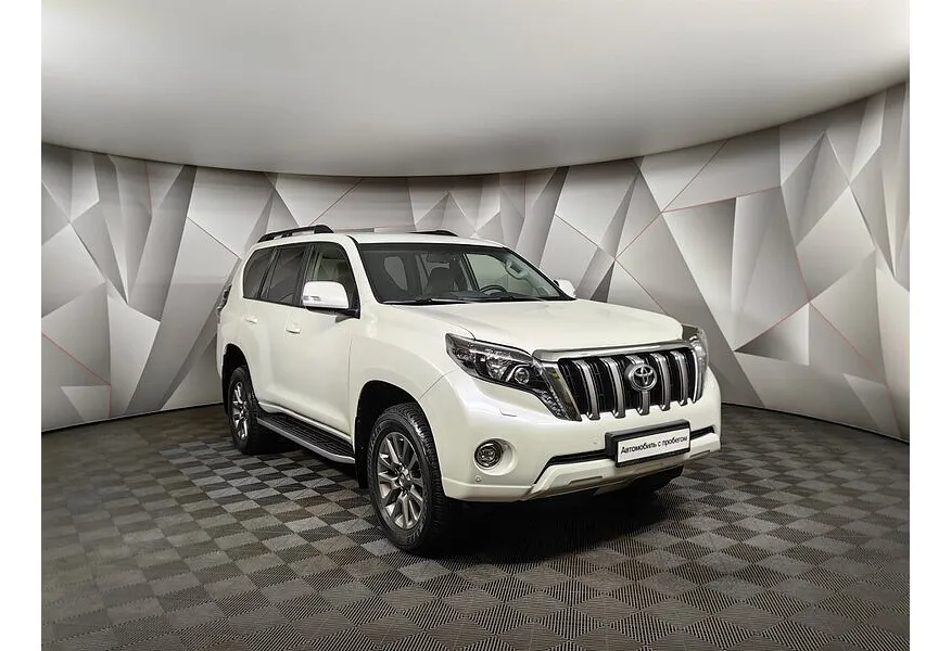 АВИЛОН - Toyota Land Cruiser Prado 2.8 D AT 4WD (5 мест) (177 л.с.) Комфорт Белый - slide 1