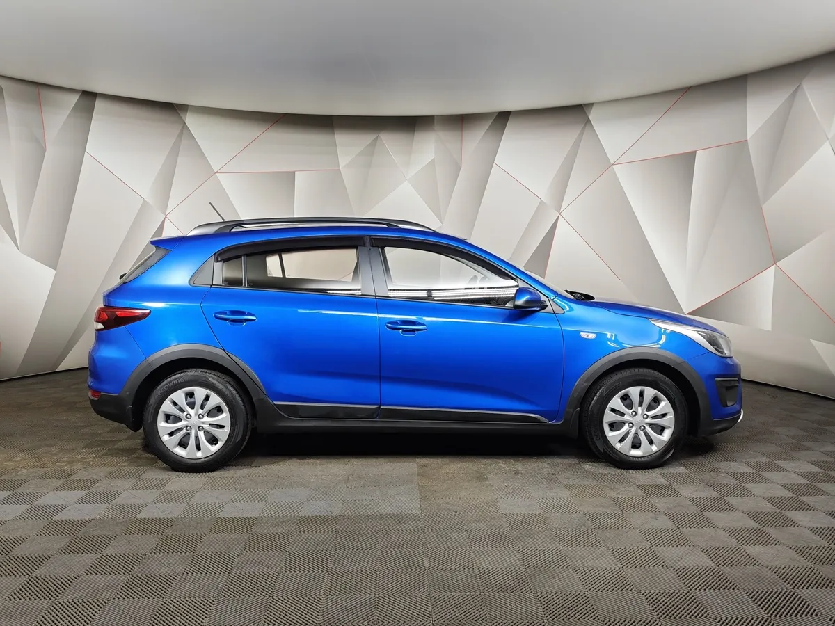Kia Rio X-Line 1.4 AT (100 л.с.) Синий в АВИЛОН. Слайд №6