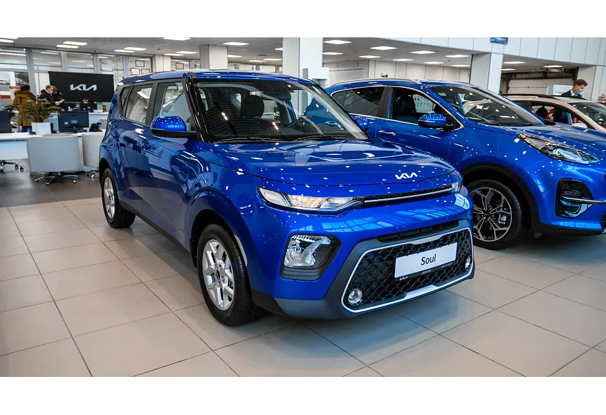 Kia Soul 1.6 MPI AT (123 л.с.) Comfort Красный в АВИЛОН. Слайд №2