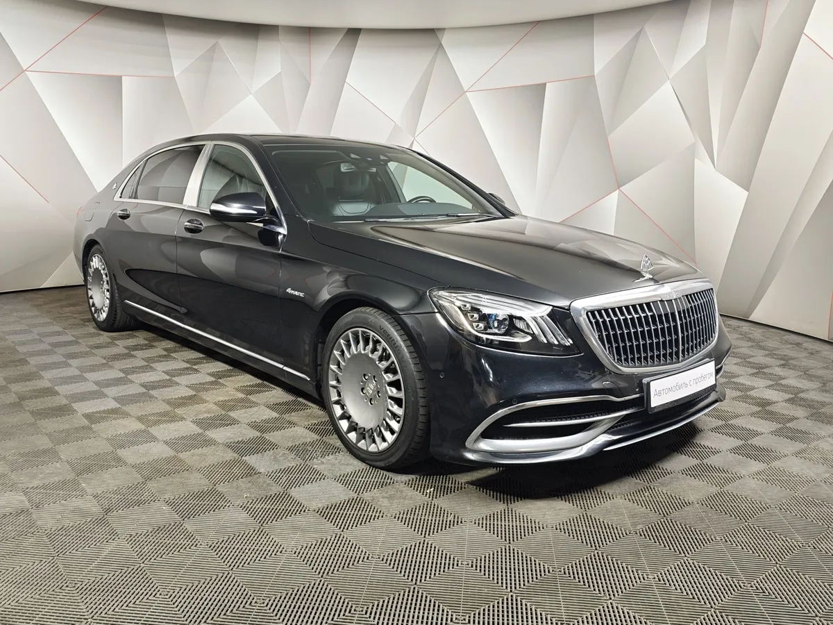 Mercedes-Benz S-Класс S 450 9G-Tronic 4Matic (367 л.с.) Черный в АВИЛОН. Слайд №3