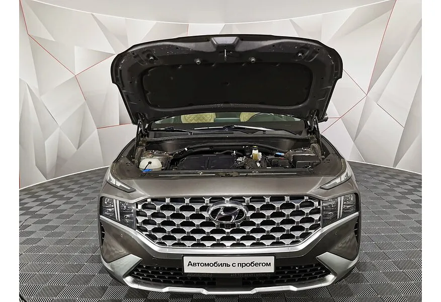 Hyundai Santa Fe 3.5 AWD 8AT (249 л.с.) High-Tech (7 мест) Серый в АВИЛОН. Слайд №11
