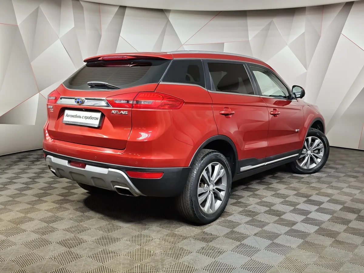 Geely Atlas 2.0T 7DCT 2WD (200 л.с.) Flagship Красный в АВИЛОН. Слайд №2