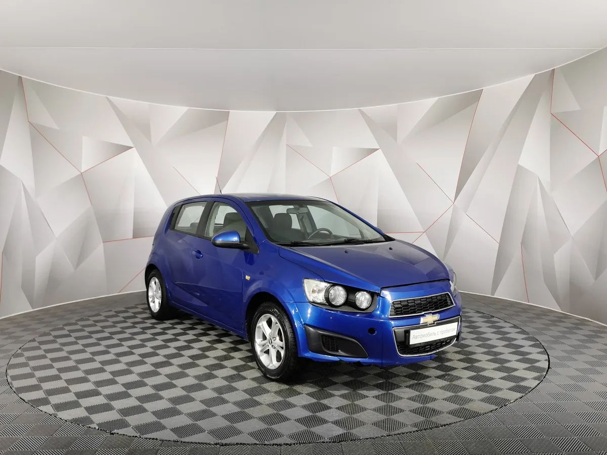 Chevrolet Aveo 1.6 AT (115 л.с.) Синий в АВИЛОН. Слайд №3