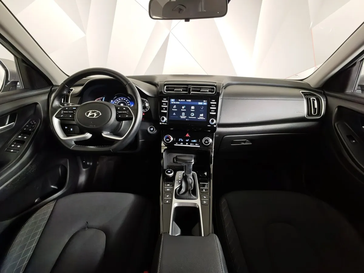 Hyundai Creta 1.6 AT 4WD (121 л.с.) Lifestyle Серый в АВИЛОН. Слайд №14