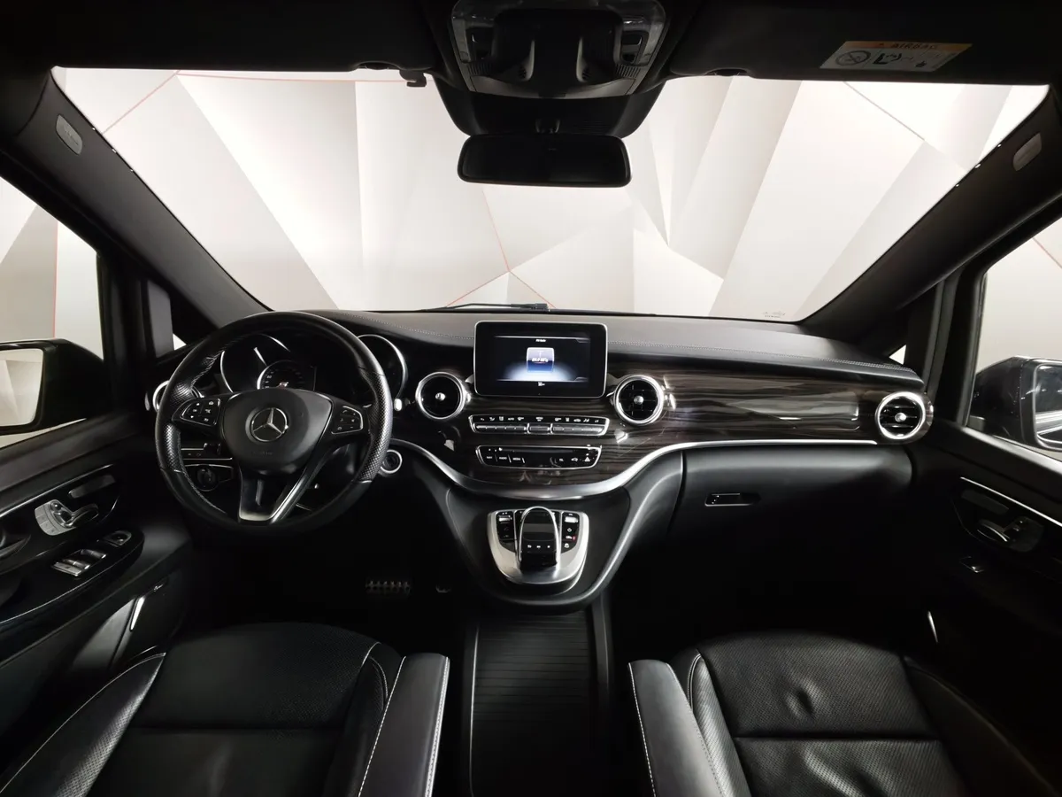 Mercedes-Benz V-Класс V 250 d 9G-Tronic L2 4MATIC (190 л.с.) Черный в АВИЛОН. Слайд №12