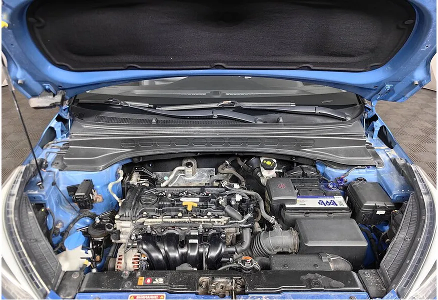 Hyundai Creta 2.0 AT AWD (149 л.с.) Travel + Advanced + Style Синий в АВИЛОН. Слайд №11