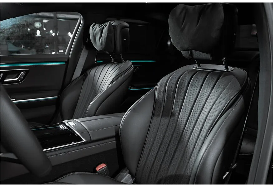 Mercedes-Benz S-Класс S 450 d 9G-TRONIC 4MATIC (330 л.с.) Черный в АВИЛОН. Слайд №10