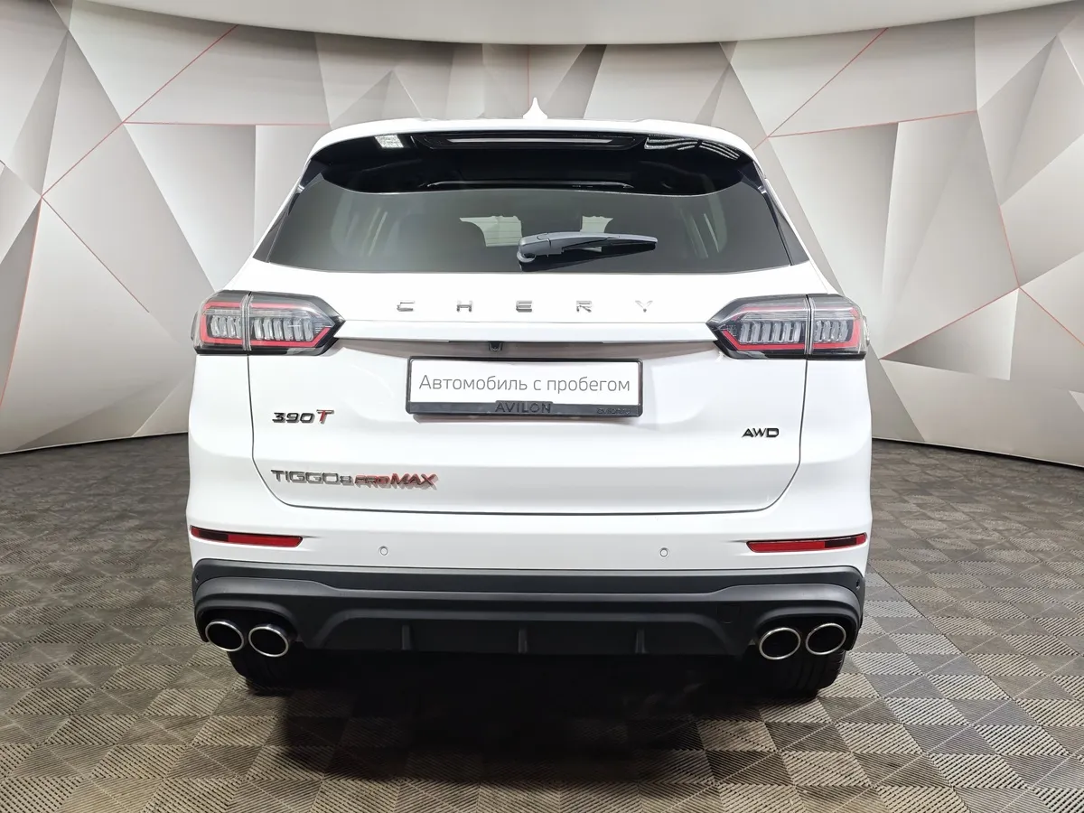 Chery Tiggo 8 Pro Max 2.0T DCT AWD (197 л.с.) Ultimate Белый в АВИЛОН. Слайд №8