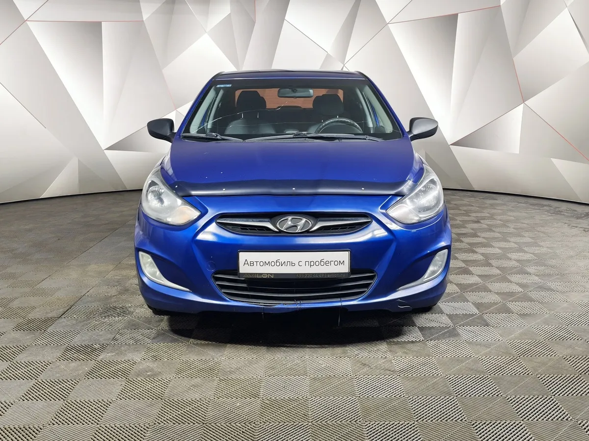 Hyundai Solaris 1.6 AT (123 л.с.) Comfort Синий в АВИЛОН. Слайд №7