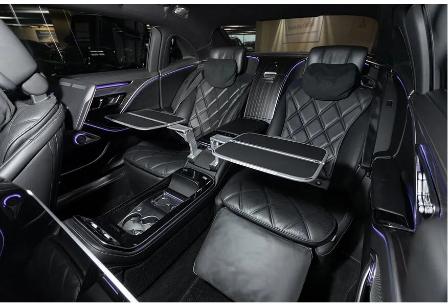 Mercedes-Benz S-Класс Maybach S 580 9G-Tronic 4Matic (503 л.с.) Night Series Черный в АВИЛОН. Слайд №24