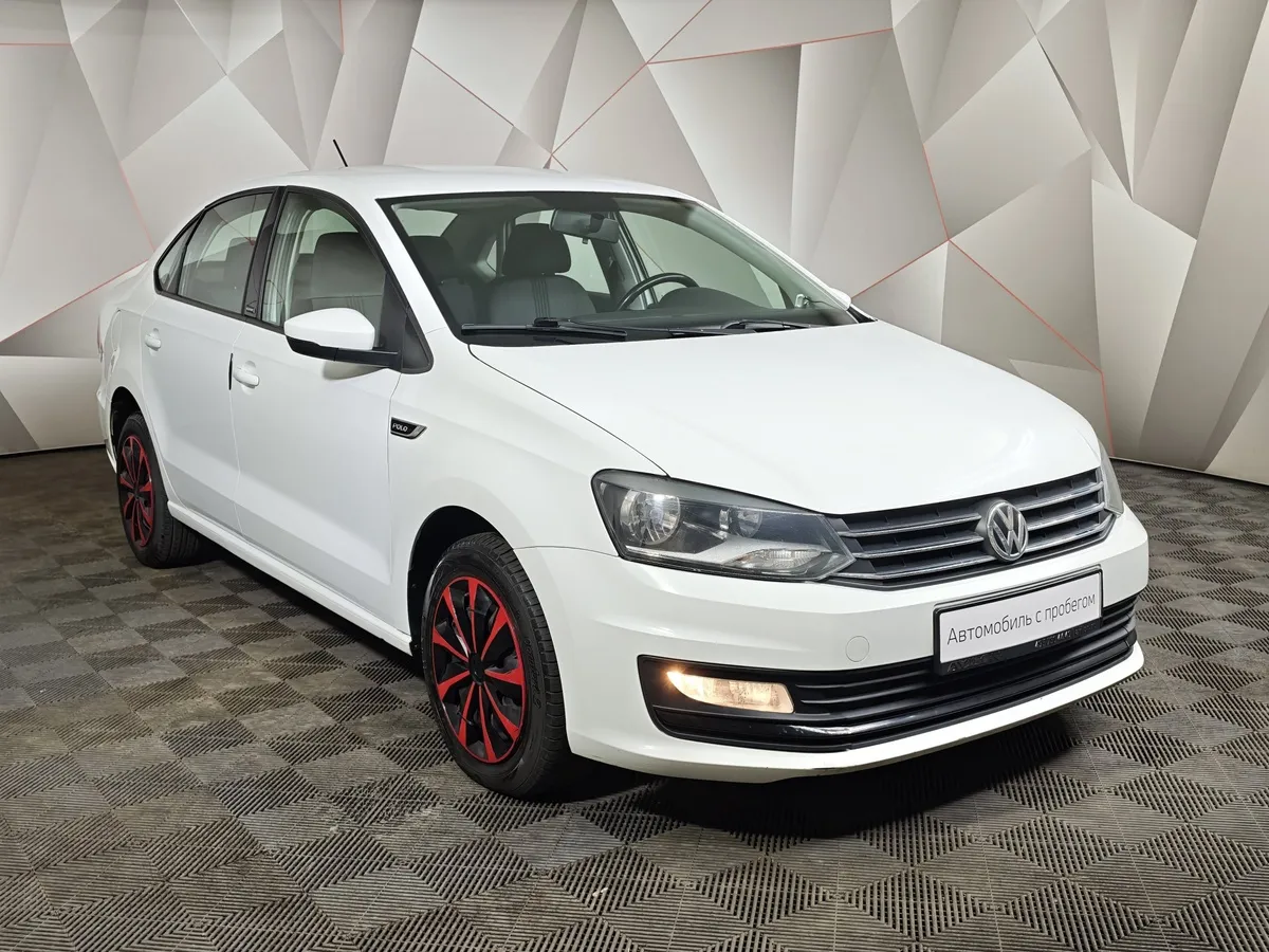Volkswagen Polo 1.6 MPI MT (110 л.с.) Allstar Белый в АВИЛОН. Слайд №3